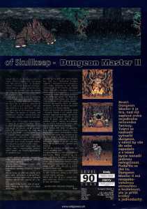 Dungeon Master II (PC) Review - Level (Czechia), Issue No 8 September 1995, Page 13 Dungeon Master II (PC) Review - Level (Czechia), Issue No 8 September 1995, Page 13