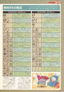 Special Supplement 2 - Dungeon Master Guide - Login (Japan), Vol 9 No 3 02 February 1990, Page 9