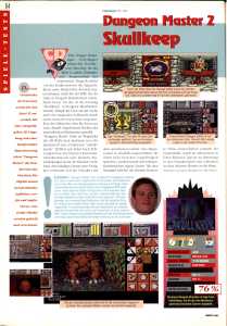 Dungeon Master II (Mega CD) Review - MAN!AC (Germany), March 1995, Page 64 Dungeon Master II (Mega CD) Review - MAN!AC (Germany), March 1995, Page 64