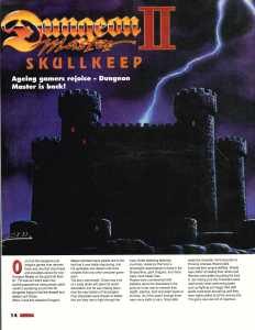 Dungeon Master II (Mega CD) Review - Mega (United Kingdom), Issue No 31 April 1995, Page 14 Dungeon Master II (Mega CD) Review - Mega (United Kingdom), Issue No 31 April 1995, Page 14