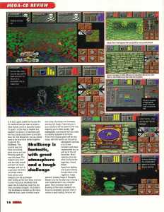 Dungeon Master II (Mega CD) Review - Mega (United Kingdom), Issue No 31 April 1995, Page 16 Dungeon Master II (Mega CD) Review - Mega (United Kingdom), Issue No 31 April 1995, Page 16