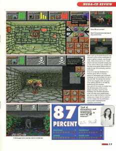 Dungeon Master II (Mega CD) Review - Mega (United Kingdom), Issue No 31 April 1995, Page 17 Dungeon Master II (Mega CD) Review - Mega (United Kingdom), Issue No 31 April 1995, Page 17
