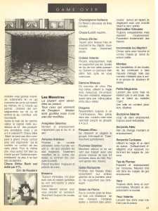 Chaos Strikes Back (Atari ST) Review - Micro Mag (France), Issue No 11 March-April 1990, Page 41
