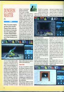 Dungeon Master Award - Micro Mag (France), Issue No 9 January 1990, Page 34
