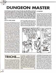 Dungeon Master Hints - Micro News (France), Issue No 13 September 1988, Page 60