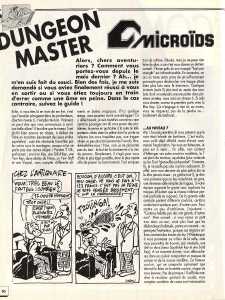 Dungeon Master Hints - Micro News (France), Issue No 15 November 1988, Page 60