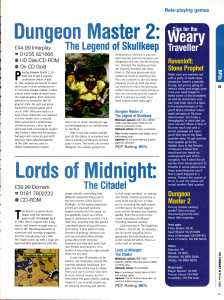 Dungeon Master II (PC) Review - PC Format (United Kingdom), Winter 1995, Page 25 Dungeon Master II (PC) Review - PC Format (United Kingdom), Winter 1995, Page 25