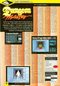 Dungeon Master (PC) Review - PC Joker (Germany), May 1992, Page 28