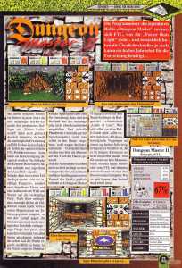 Dungeon Master II (PC) Review - PC Joker (Germany), September 1995, Page 21 Dungeon Master II (PC) Review - PC Joker (Germany), September 1995, Page 21