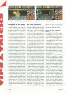 Dungeon Master II (PC) Guide - PC Player (Germany), October 1995, Page 160