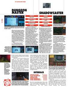Dungeon Master (PC) Article - PC Player (United Kingdom), Issue No 3 February 1994, Page 18