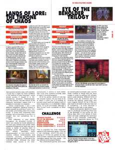 Dungeon Master (PC) Article - PC Player (United Kingdom), Issue No 3 February 1994, Page 19