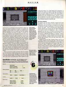Dungeon Master (PC) Review - PC Review (France), Issue No 2 November 1992, Page 51