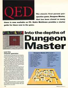 Dungeon Master Guide - PC Review (United Kingdom), Issue No 14 December 1992, Page 116