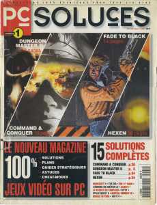 Dungeon Master II (PC) Cover - PC Soluces (France), Issue No 1 February-March 1996