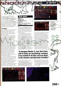 Dungeon Master II (PC) Review - PC Zone (United Kingdom), Issue No 30 September 1995, Page 75 Dungeon Master II (PC) Review - PC Zone (United Kingdom), Issue No 30 September 1995, Page 75