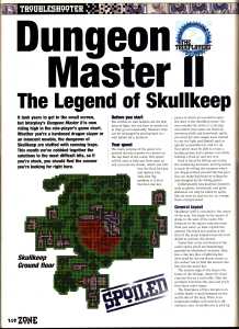 Dungeon Master II Guide - PC Zone (United Kingdom), Issue No 33 December 1995, Page 148
