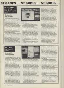 Dungeon Master (Atari ST) Review - Page 6 (United Kingdom), Issue No 33 May-June 1988, Page 40