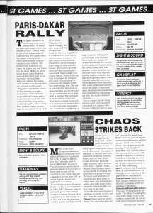 Chaos Strikes Back (Atari ST) Review - Page 6 (United Kingdom), Issue No 44 June-July 1990, Page 59