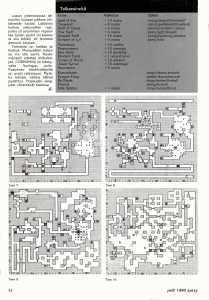 Chaos Strikes Back Hints - Pelit (Finland), Issue No 6 Autumn 1990, Page 42