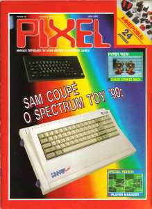 Chaos Strikes Back (Atari ST) Cover - Pixel (Greece), Issue No 65 April 1990