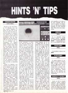 Dungeon Master (Atari ST, Amiga) Hints - Pixel (Greece), Issue No 65 April 1990, Page 88