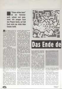 Chaos Strikes Back Guide - Power Play (Germany), April 1990, Page 48