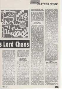 Chaos Strikes Back Guide - Power Play (Germany), April 1990, Page 49