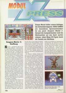 Dungeon Master II (Mega CD) Preview - Power Play (Germany), August 1994, Page 106