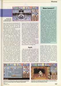 Dungeon Master II (Mega CD) Preview - Power Play (Germany), August 1994, Page 107
