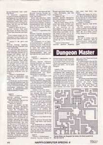 Dungeon Master Guide - Power Play (Germany), June 1988, Page 44