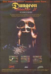Dungeon Master II (Amiga) Advertisement - Power Play (Germany), September 1995, Page 4