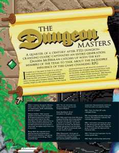 Dungeon Master Game Series Article - Retro Gamer (United Kingdom), Issue No 105 July 2012, Page 76