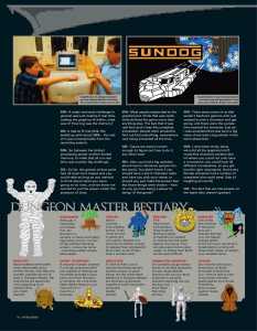 Dungeon Master Game Series Article - Retro Gamer (United Kingdom), Issue No 105 July 2012, Page 78