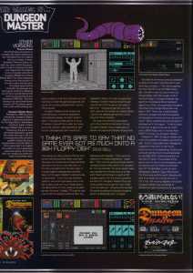 Dungeon Master Game Series Article - Retro Gamer (United Kingdom), Issue No 34 February 2007, Page 32