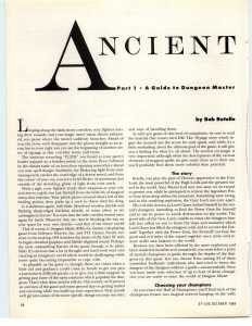Dungeon Master (Atari ST) Guide - ST-Log (USA), Issue No 24 October 1988, Page 48