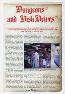 The Dungeon Master Editor (Atari ST) Article - ST Action (United Kingdom), Issue No 10 February 1989, Page 76