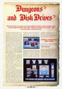 Dungeon Master Hints - ST Action (United Kingdom), Issue No 12 April 1989, Page 82