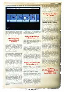 Dungeon Master Hints - ST Action (United Kingdom), Issue No 12 April 1989, Page 86