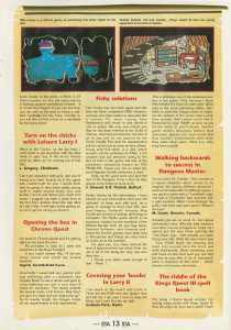 Dungeon Master Hints - ST Action (United Kingdom), Issue No 15 July 1989, Page 13