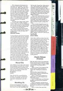 Chaos Strikes Back (Atari ST) News - ST Action (United Kingdom), Issue No 17 September 1989, Page 29