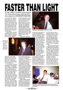 FTL Games Article - ST Action (United Kingdom), Issue No 19 November 1989, Page 20