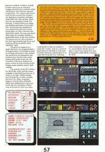 Dungeon Master (Atari ST) Review - ST Action (United Kingdom), Issue No 1 May 1988, Page 57