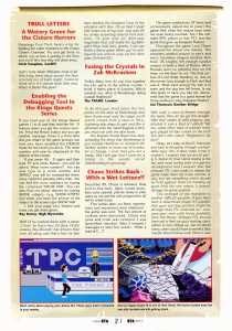 Chaos Strikes Back Hints - ST Action (United Kingdom), Issue No 24 April 1990, Page 31
