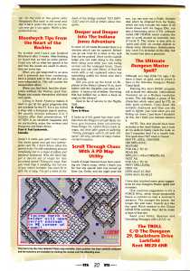 Dungeon Master And Chaos Strikes Back Hints and Fake Cheat - ST Action (United Kingdom), Issue No 25 May 1990, Page 30 Dungeon Master And Chaos Strikes Back Hints and Fake Cheat - ST Action (United Kingdom), Issue No 25 May 1990, Page 30