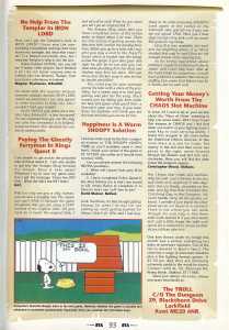 Chaos Strikes Back Hints - ST Action (United Kingdom), Issue No 27 July 1990, Page 93