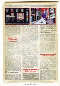 Chaos Strikes Back Hints - ST Action (United Kingdom), Issue No 28 August 1990, Page 82