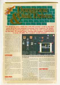Chaos Strikes Back Hints - ST Action (United Kingdom), Issue No 37 May 1991, Page 73