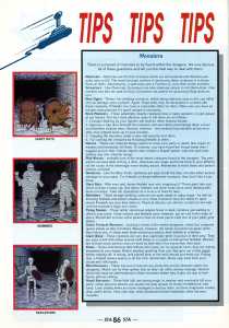 Dungeon Master Hints - ST Action (United Kingdom), Issue No 6 October 1988, Page 86