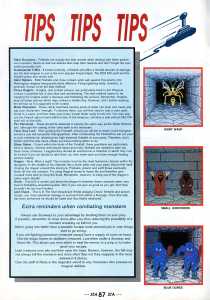 Dungeon Master Hints - ST Action (United Kingdom), Issue No 6 October 1988, Page 87